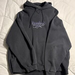 Reebok Charcoal Gray Hoodie for Men